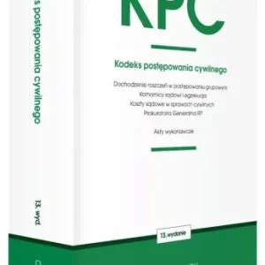 Okazja KPC. KODEKS POSTĘPOWANIA CYWILNEGO W.13