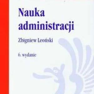 NAUKA ADMINISTRACJI, LEO艃SKI ZBIGNIEW Promocja