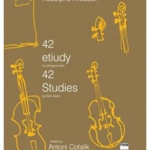 42 ETIUDY NA SKRZYPCE SOLO, RODOLPHE KREUTZER Rabat