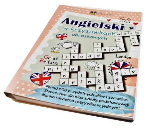 Zniżka ANGIELSKI W KRZYŹWKACH OBRAZKOWYCH CREATIVO