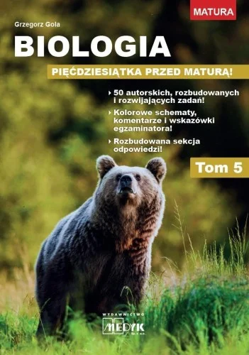 BIOLOGIA - PIĘ膯DZIESITKA PRZED MATUR T.5 Niska cena