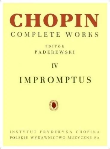CHOPIN. COMPLETE WORKS. IMPROMPTUS Kup online