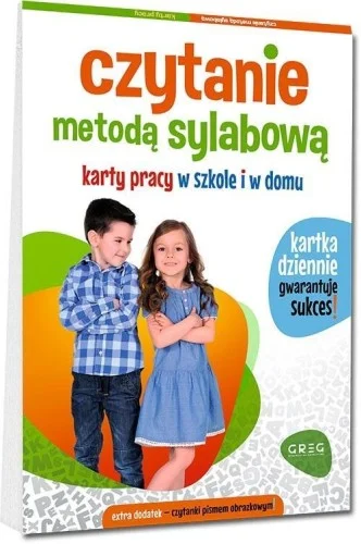 CZYTANIE METOD SYLABOW. KARTY PRACY W SZKOLE... Najlepsza cena