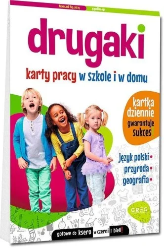DRUGAKI. KARTY PRACY W SZKOLE I W DOMU Dodaj do koszyka