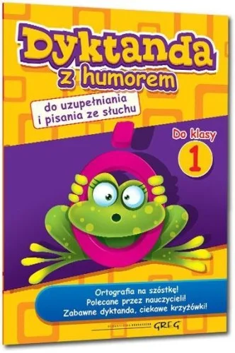 Taniej DYKTANDA Z HUMOREM DO KLASY 1, MARTA KURDZIEL