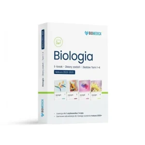 EBOOK BIOLOGIA ZBIR ZADA艃 MATURA 2024-2025 T.1-4 Bezpieczna płatność