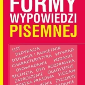 FORMY WYPOWIEDZI PISEMNEJ Taniej