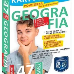 GEOGRAFIA. KARTY EDUKACYJNE Nowość