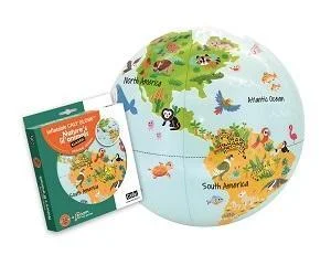 GLOBUS 30 CM - MAŁE ZWIERZĘTA NATURY, PIŁKA Kup teraz