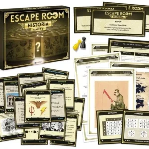 GRA ESCAPE ROOM. HISTORIA, PRACA ZBIOROWA Cena promocyjna