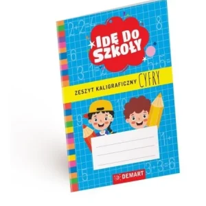 Wyjątkowa oferta IDĘ DO SZKOŁY. ZESZYT KALIGRAFICZNY. CYFRY A5