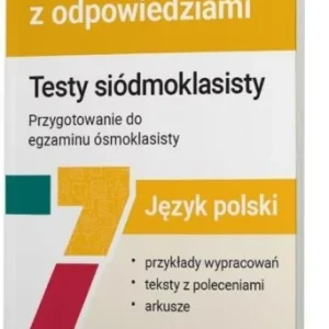 Dostępne od ręki J. POLSKI SP 7 TESTY SIDMOKLASISTY. ZADANIA...