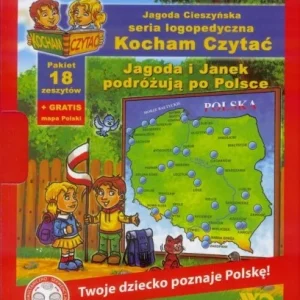 KOCHAM CZYTA膯. PAKIET 18 ZESZYTW (31-48) CZERWONY Tani