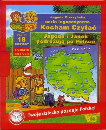 KOCHAM CZYTA膯. PAKIET 18 ZESZYTW (31-48) CZERWONY Tani
