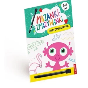Nowość KOLOROWA GRAFOMOTORYKA. 膯WICZENIA DO ZMAZYWANIA