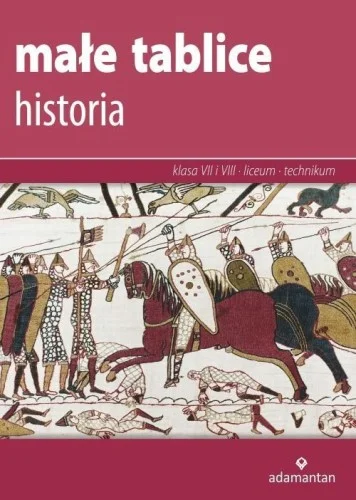 MAŁE TABLICE. HISTORIA W. 2019 ADAMANTAN Wysoka jakość