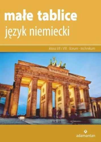 MAŁE TABLICE. JĘZYK NIEMIECKI W. 2019 ADAMANTAN Wyjątkowa oferta