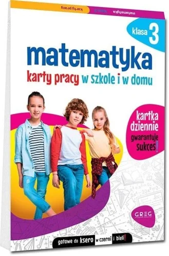 MATEMATYKA SP 3 KARTY PRACY W SZKOLE I W DOMU Rabat