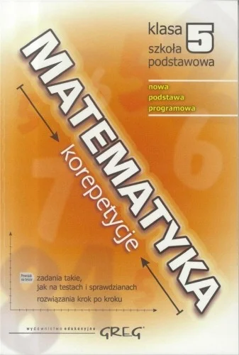 MATEMATYKA SP 5 KOREPETYCJE GREG Nowy