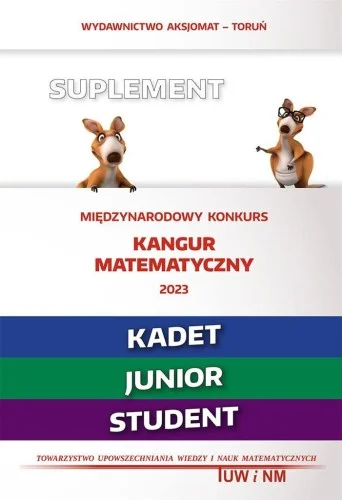 MATEMATYKA Z WESOŁYM KANGUREM KADET/JUNIOR... Wybór klientów