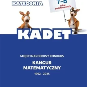 Szybka wysyłka MATEMATYKA Z WESOŁYM KANGUREM KATEGORIA KADET 2025
