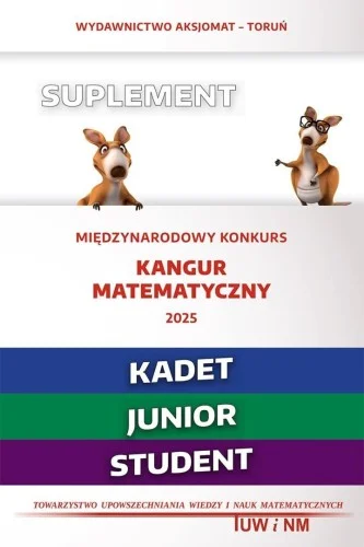 Ostatnie sztuki MATEMATYKA Z WESOŁYM KANGUREM SUPLEMENT 2025