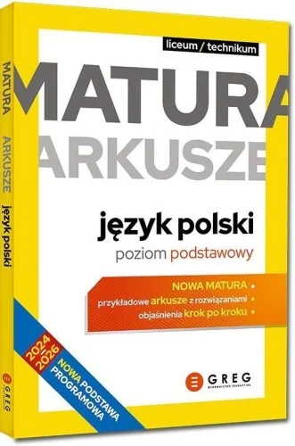 MATURA - ARKUSZE - JĘZYK POLSKI ZP, PRACA ZBIOROWA Zamów teraz