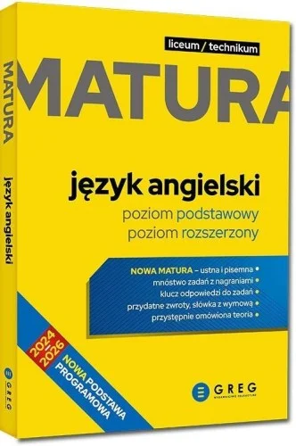 MATURA 2024-2026 - JĘZYK ANGIELSKI, PRACA ZBIOROWA Oferta czasowa