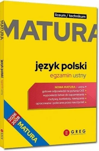 Promocja MATURA 2026 JĘZYK POLSKI, PRACA ZBIROWA