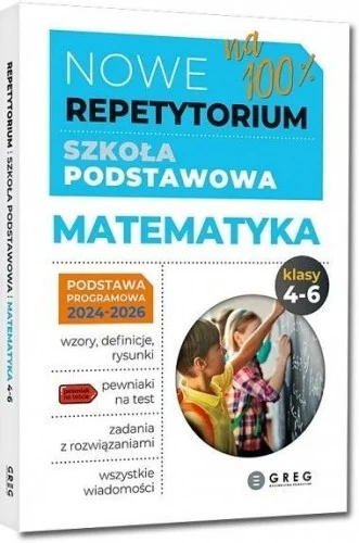 NOWE REPETYTORIUM SP MATEMATYKA KL 4-6 Nowy