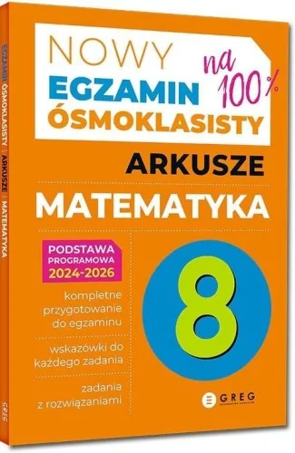 NOWY EGZAMIN SMOKL. MATEMATYKA ARKUSZE 2024-2026 Oferta limitowana