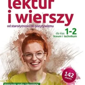 OPRACOWANIA LEKTUR I WIERSZY DLA KLAS 1-2 LO Zamów dziś