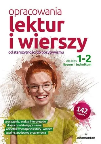 OPRACOWANIA LEKTUR I WIERSZY DLA KLAS 1-2 LO Zamów dziś
