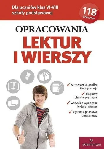 Niska cena OPRACOWANIA LEKTUR I WIERSZY KL. VI-VIII SP W.2018