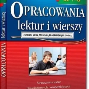 OPRACOWANIA SP 7-8 LEKTUR I WIERSZY W.2018 GREG Łatwy zwrot