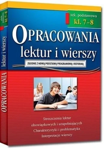 OPRACOWANIA SP 7-8 LEKTUR I WIERSZY W.2018 GREG Łatwy zwrot