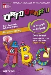 Hit sprzedaży ORTOGRAFFITI SP OD DYSGR. DO KALIGRAFII 2 OPERON