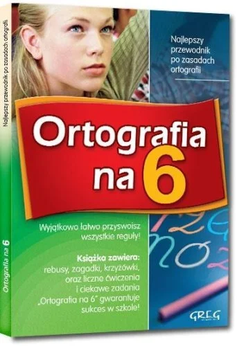 Obniżka ceny ORTOGRAFIA NA 6 SP GREG