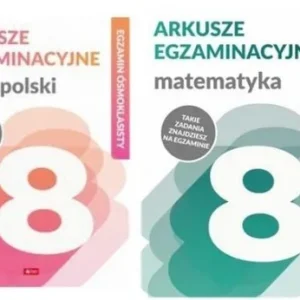 PAKIET: ARKUSZE EGZAMINACYJNE SP 8, PRACA ZBIOROWA Ekspresowa dostawa