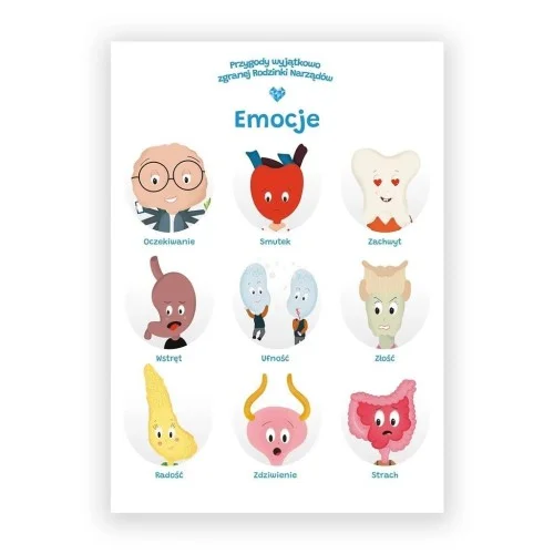 Wybór klientów PLAKAT EDUKACYJNY. EMOCJE A2