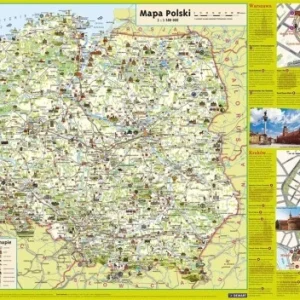 Wysoka jakość PLANSZA EDUKACYJNA - MAPA POLSKI JUNIOR