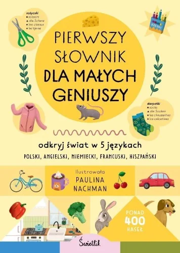 PIERWSZY SŁOWNIK DLA MAŁYCH GENIUSZY Obniżka ceny